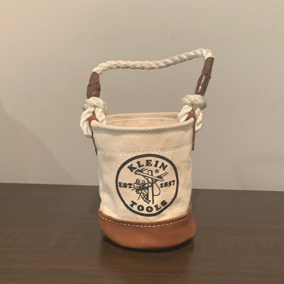 Klein Tools Canvas and Leather Bucket - Picture 5 of 5